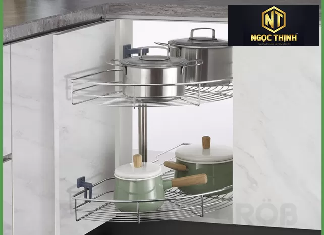 MÂM XOAY 180 INOX 304 NAN SỢI  tại Phú Hội